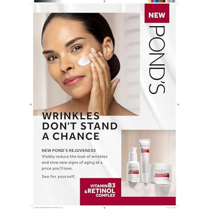Pond's Rejuveness Skin Tightening Serum, Visibly Tightens Appearance of Skin & Helps Slow New Signs of Aging, 1.7 Fl Oz (2-Pack) Avelisse