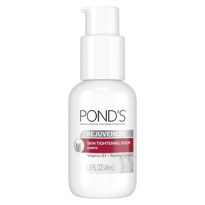 Pond's Rejuveness Skin Tightening Serum, Visibly Tightens Appearance of Skin & Helps Slow New Signs of Aging, 1.7 Fl Oz (2-Pack) Avelisse