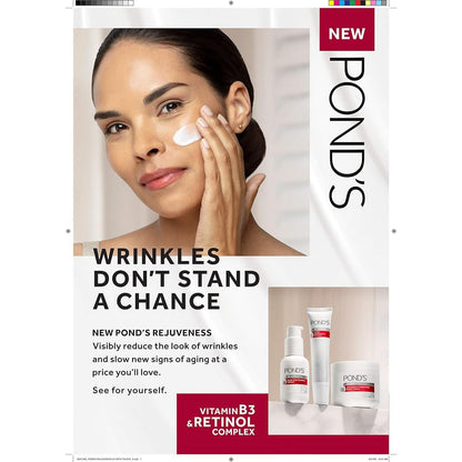 Pond's Rejuveness Skin Tightening Serum, Visibly Tightens Appearance of Skin & Helps Slow New Signs of Aging, 1.7 Fl Oz (2-Pack) Avelisse