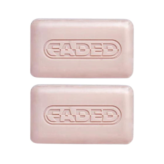 Faded Cleansing Bar for Face and Body | Kojic Acid, Vitamin C & Lactic Acid | Moisturizes | Vegan, Fragrance-Free, Safe for Sensitive Skin (2 Pack) Avelisse