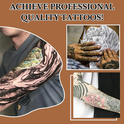Pjordo Tattoo Stencil Transfer Gel Solution – Professional Tattoo Transfer Gel for Stencil Application, Tattoo Supplies for Artists & Beginners