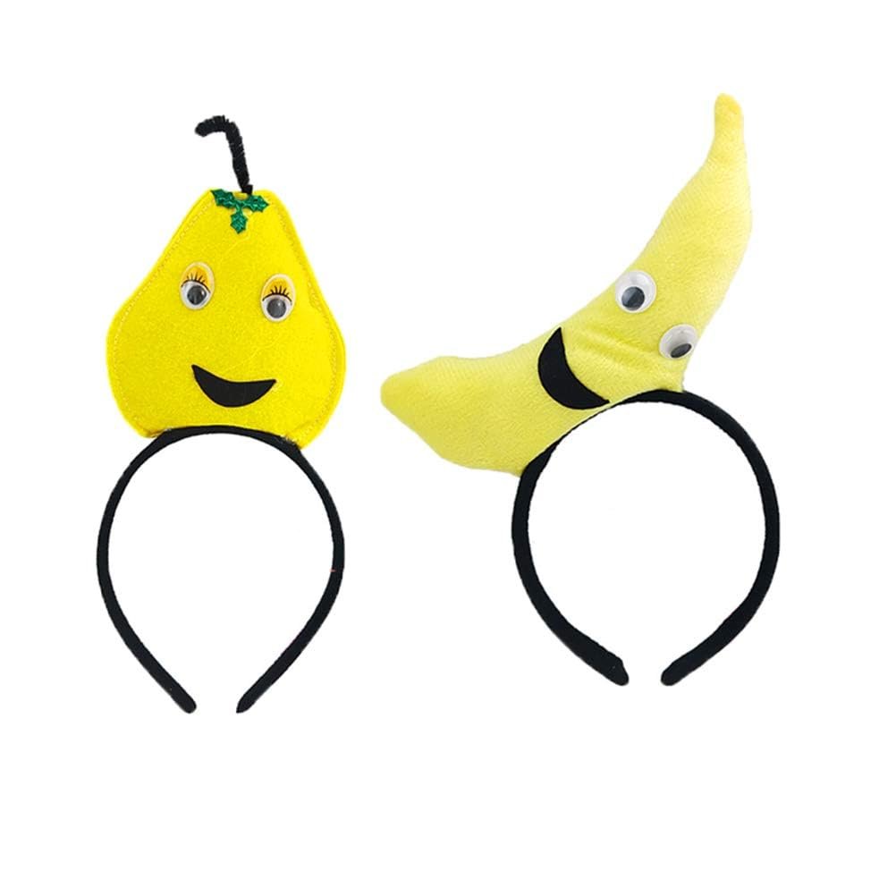 Calsgkspray Banana Headband – Fun Yellow Plush Food Headband for Parties, Costumes, and Everyday Wear - görsel 7