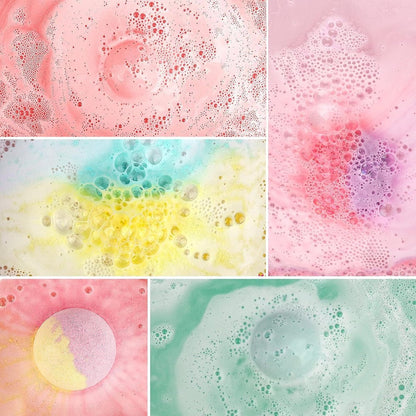 Organic Bath Bombs Women - Nature Bath Bombs for Women Relaxing - Lush Bath Bomb Gift Set - 16 Count Avelisse