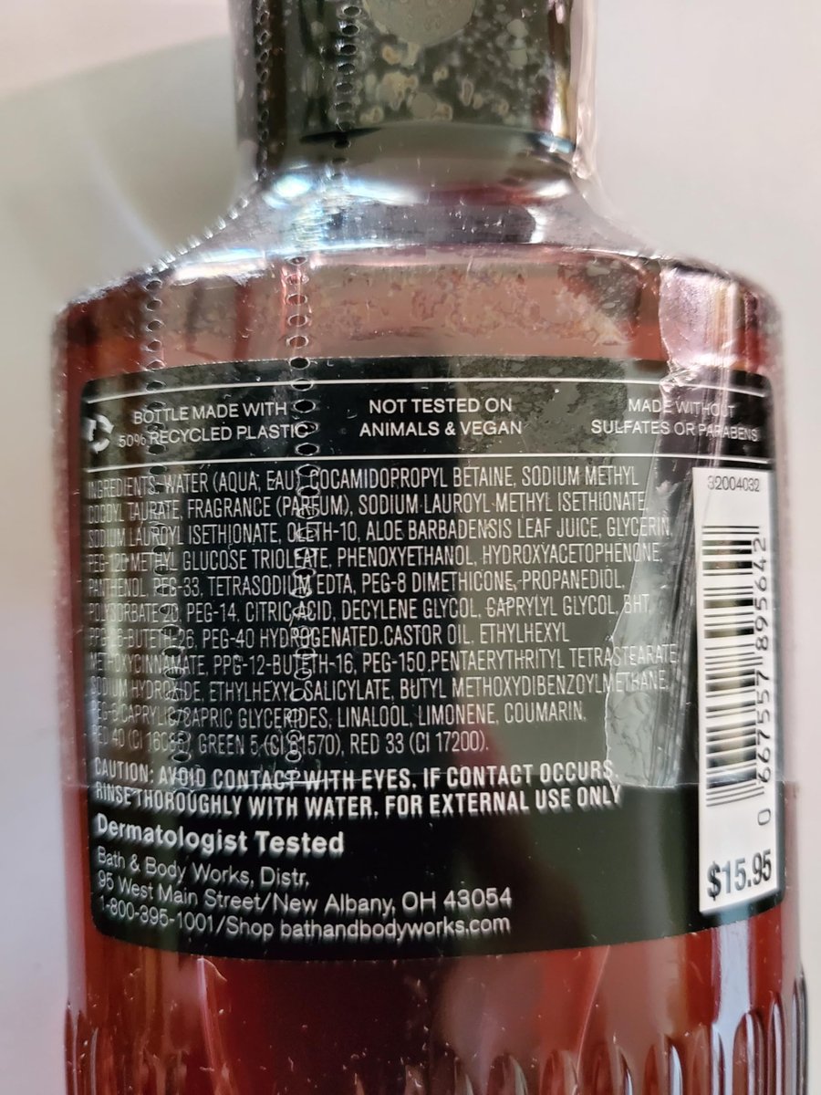 Bath & Body Works Men's Bourbon 3-in-1 Hair, Face & Body Wash Shower Gel and Body Cream 2 Piece Set Avelisse