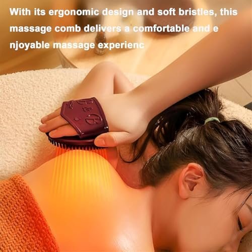 Meridian Brush Massage Brush 2-Pack - Professional Acupressure Body & Scalp Massager for Full Body Relaxation - Silicone Hair Brush for All Hair Types - görsel 8