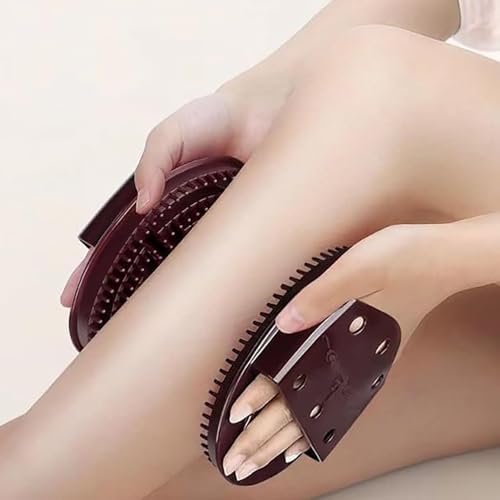 Meridian Brush Massage Brush 2-Pack - Professional Acupressure Body & Scalp Massager for Full Body Relaxation - Silicone Hair Brush for All Hair Types - görsel 10