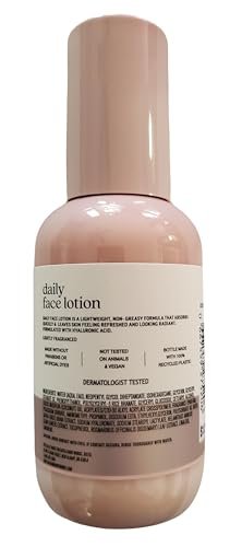 Bath & Body Works Daily Face Lotion with Hyaluronic Acid – 3.4 oz Hydrating Moisturizer Avelisse