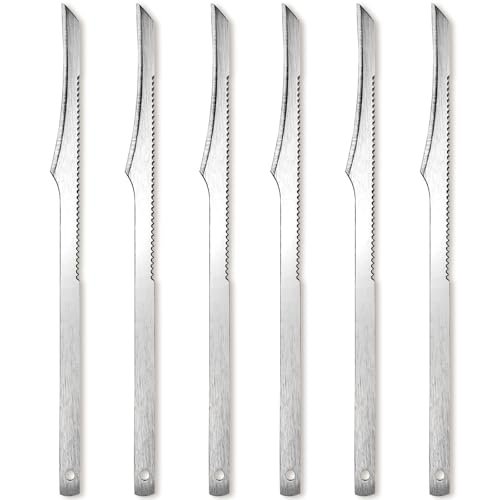 6-Piece Stainless Steel Pedicure Knife Tools Kit | Professional Foot Scrubber Set for Callus & Dead Skin Removal - görsel 2