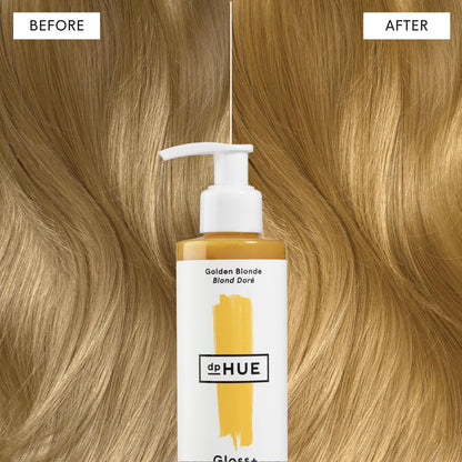 dpHUE Gloss+ Golden Blonde Hair Gloss - Revives Fading Color, Adds Shine, Lasts Up to 8 Washes Avelisse