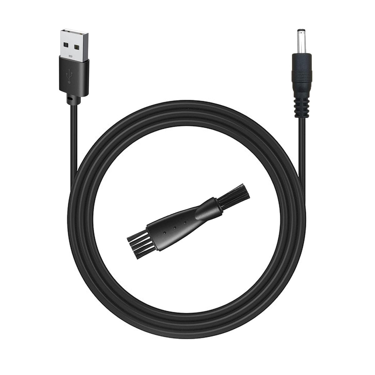 uijino Haokry Hair Clippers Charger - Replacement Power Cord for Haokry P-8900, 3.3ft with Cleaning Brush Avelisse