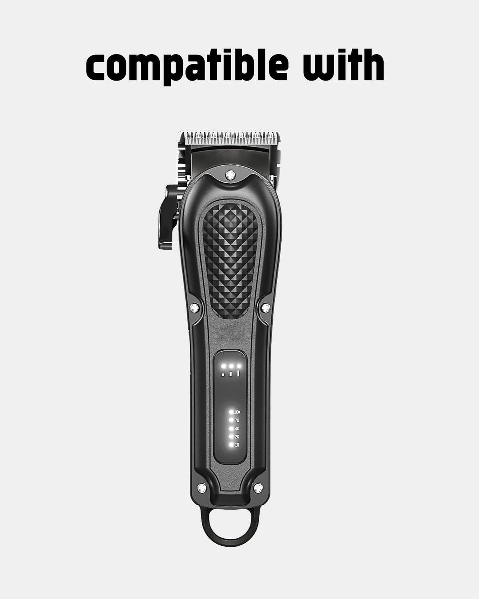 uijino Haokry Hair Clippers Charger - Replacement Power Cord for Haokry P-8900, 3.3ft with Cleaning Brush Avelisse