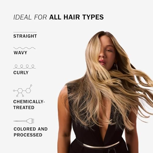 TRUSS Blond Revolution Blonde Shampoo - Gentle Cleansing Shampoo for Color Treated Hair - Preserves Luminous Blonde Coloring While Fighting Oxidation & Increasing Shine (10 fl oz) Avelisse