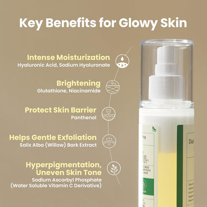 AXIS-Y Dark Spot Correcting Glow Toner – Brightening Hydrating Toner with 5% Niacinamide, Glutathione & Hyaluronic Acid for Uneven Skin Tone (4.23 fl. oz.) Avelisse