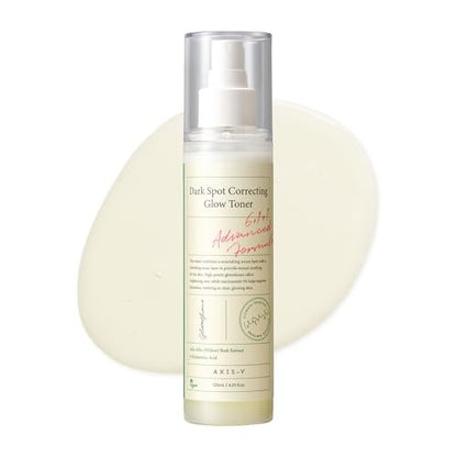 AXIS-Y Dark Spot Correcting Glow Toner – Brightening Hydrating Toner with 5% Niacinamide, Glutathione & Hyaluronic Acid for Uneven Skin Tone (4.23 fl. oz.) Avelisse
