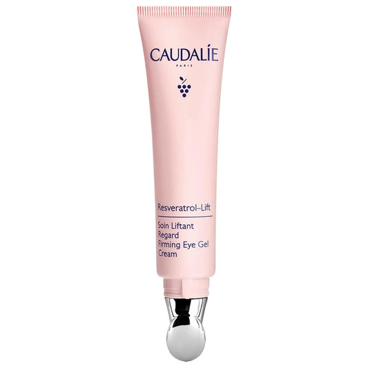 Caudalie Resveratrol-Lift Firming Depuffing Eye Gel Cream with Peptides, Hyaluronic Acid, and Vegan Collagen - 15 mL Avelisse