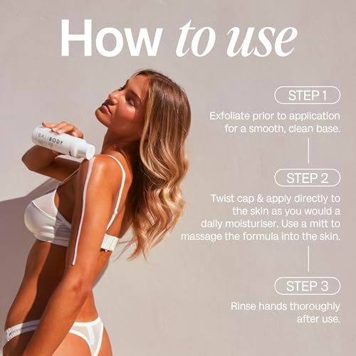 Bali Body Self Tan Milk – Buildable, Long-Lasting Gradual Tanning Lotion for a Natural Glow, Vegan & Cruelty-Free, 240ml Avelisse