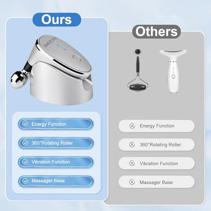 EMOCCI PRO Luminesce Glow Facial Massager – Electric Face Gua Sha Vibration Tool for Lifting, Anti-Aging, and Skin Care Avelisse