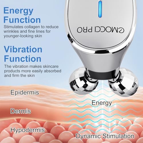 EMOCCI PRO Luminesce Glow Facial Massager – Electric Face Gua Sha Vibration Tool for Lifting, Anti-Aging, and Skin Care Avelisse