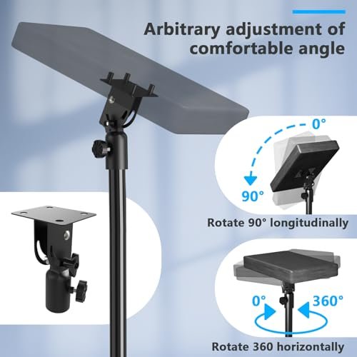 ZHOOGE Tattoo Armrest Stand With Tray - Adjustable Height Tattoo Arm Leg Rest with Soft Pad for Tattoo Studio Supplies Avelisse