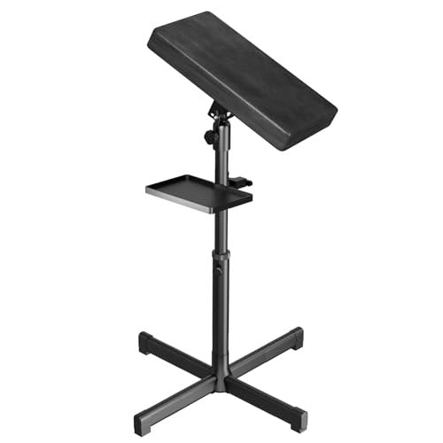 ZHOOGE Tattoo Armrest Stand With Tray - Adjustable Height Tattoo Arm Leg Rest with Soft Pad for Tattoo Studio Supplies Avelisse