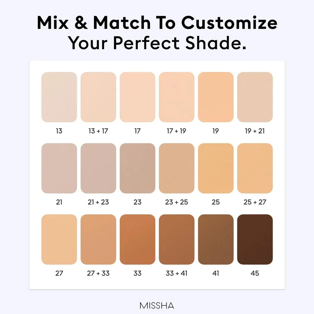 MISSHA M Perfect Cover Serum BB Cream No.25 Warm Beige - Medium with Warm Undertone, Skin Tint, Tinted Moisturizer, Skin Care Foundation Makeup, 1.18 Fl Oz Avelisse