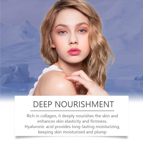 Collagen Face Moisturizer with Airless Pump - Collagen Botanical Stem Cells Cream for Skin with Retinol, Niacinamide, Hyaluronic Acid - Anti-Aging Day & Night Cream, 1.8 OZ - görsel 7