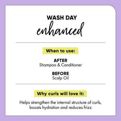 HASK Twist Tamer Leave-In Conditioner - FiberBond Technology & Coconut Oil for Wavy, Curly, Coily & Kinky Hair - Strengthens, Reduces Frizz, Boosts Hydration - Vegan, Sulfate-Free, 6.7 fl oz