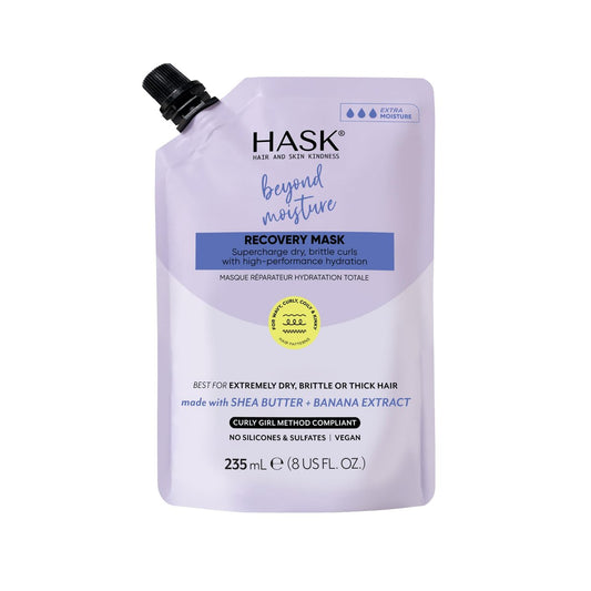 HASK Beyond Moisture Recovery Mask with Shea Butter & Banana Extract – 8 fl oz