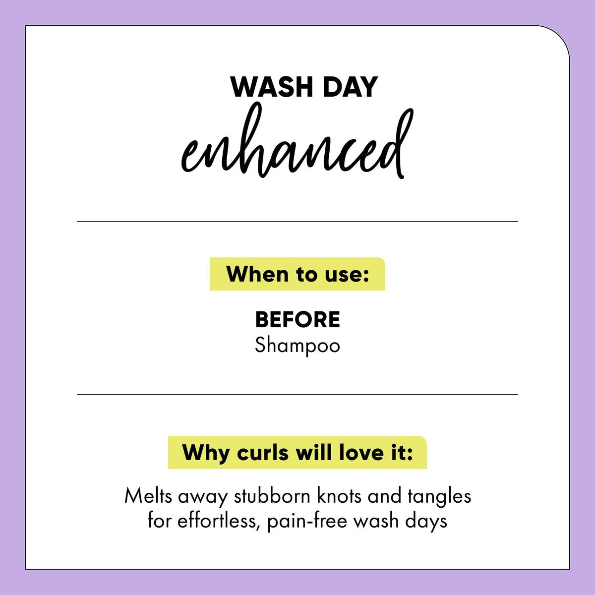 HASK Mega Slip Pre-Shampoo Detangler with Aloe Juice & Squalane – Moisturizing Detangler for Wavy, Curly, Coily & Kinky Hair, 12 fl oz - görsel 7