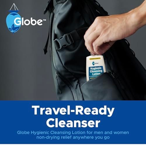 Globe Hygienic Cleansing Lotion – Cooling Relief for Sensitive Areas, Discomfort & Itch, Gentle Personal Care, 3 oz Travel Bottle - görsel 15