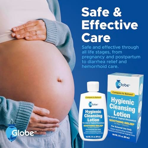 Globe Hygienic Cleansing Lotion – Cooling Relief for Sensitive Areas, Discomfort & Itch, Gentle Personal Care, 3 oz Travel Bottle - görsel 11