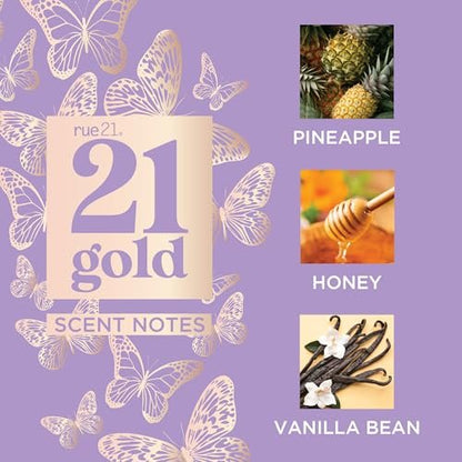 Rue 21 Gold Women's Perfume Spray - 1.7 fl oz (50 ml) Avelisse