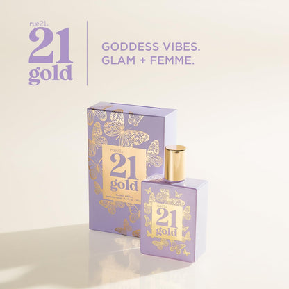 Rue 21 Gold Women's Perfume Spray - 1.7 fl oz (50 ml) Avelisse