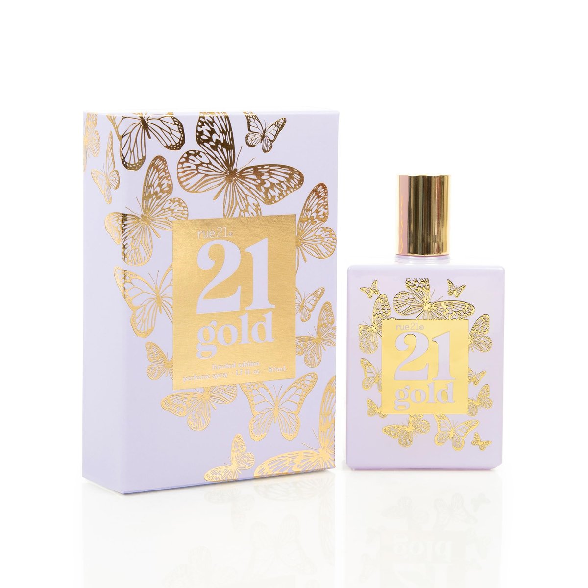 Rue 21 Gold Women's Perfume Spray - 1.7 fl oz (50 ml) Avelisse