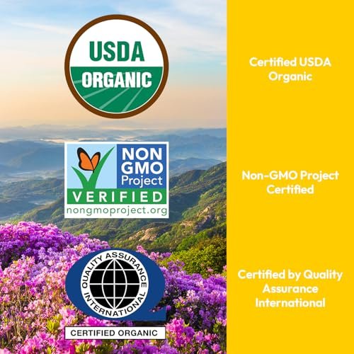 Us Naturals 16oz Organic Castor Oil – USDA Certified Organic & Non-GMO – 100% Pure, Cold-Pressed, Unrefined, Hexane-Free – Premium Oil for Skin, Hair, Lashes & Nails Avelisse