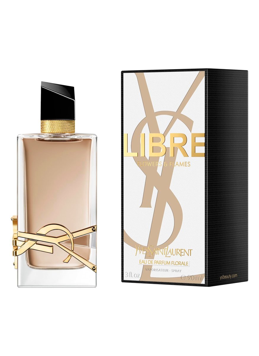 Yves Saint Laurent Libre Flowers And Flames Eau de Parfum for Women - 3 oz / 88.72 ml Avelisse