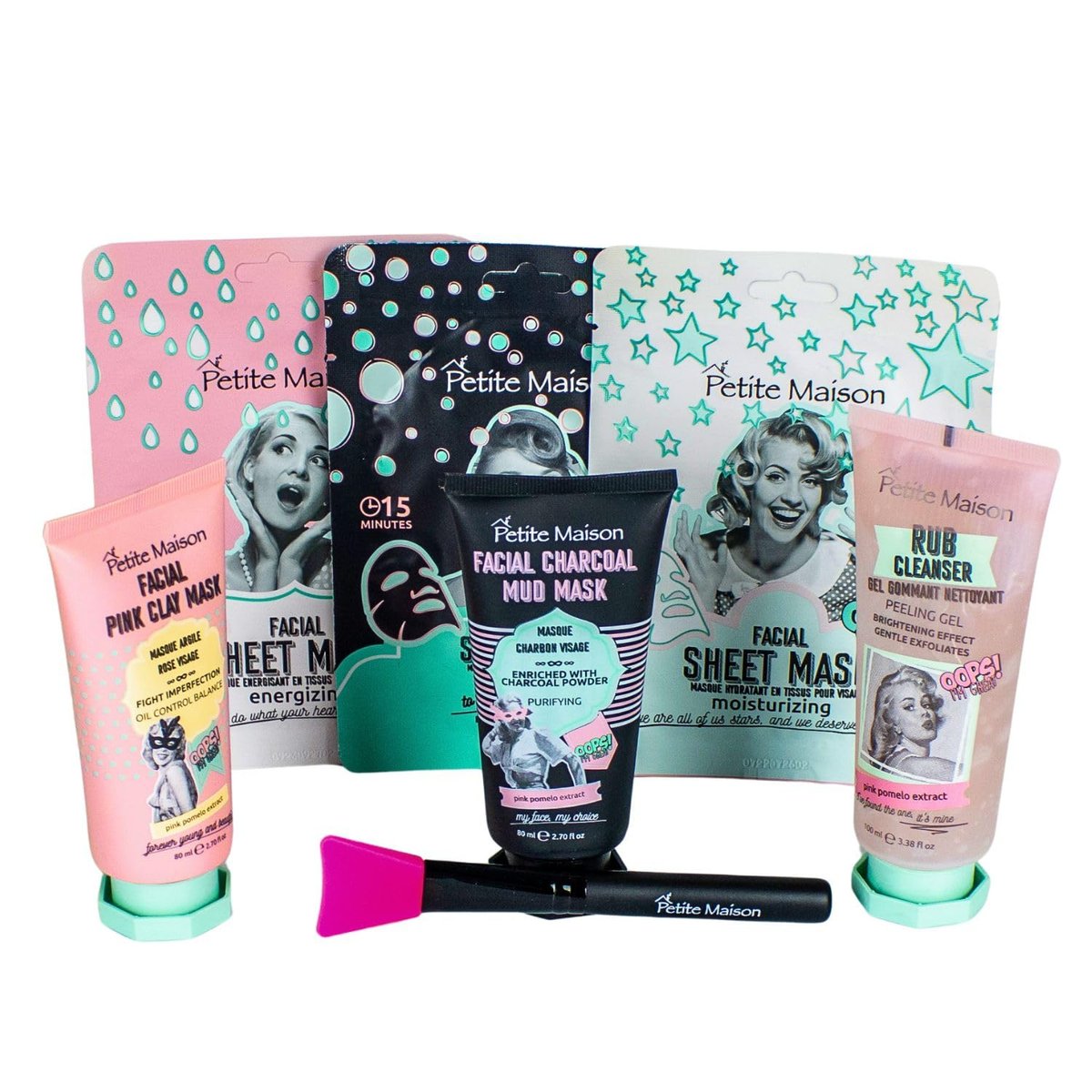 Luxury Spa Gift Basket – 7-Piece Skin Care Set for Women & Teen Girls – Birthday, Christmas, Self-Care - görsel 1