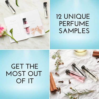 Tradeberry High End Designer Perfume Sample Set for Women – 12 Premium Fragrance Samples Avelisse