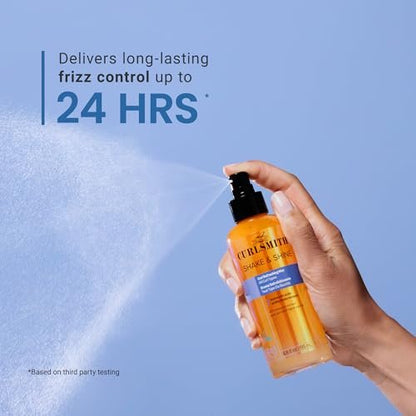 CURLSMITH Shake & Shine Curl Refreshing Spray for Dry Hair - Vegan & Cruelty Free (6.6 oz) Avelisse
