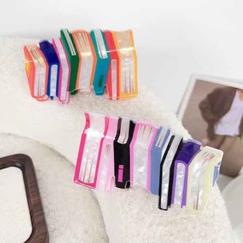 2pcs Book Hair Claw Clips for Thin Hair – Cute Teacher Appreciation Gifts, Funny Book Lover Hair Accessories for Women - görsel 8