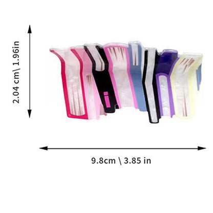 2pcs Book Hair Claw Clips for Thin Hair – Cute Teacher Appreciation Gifts, Funny Book Lover Hair Accessories for Women