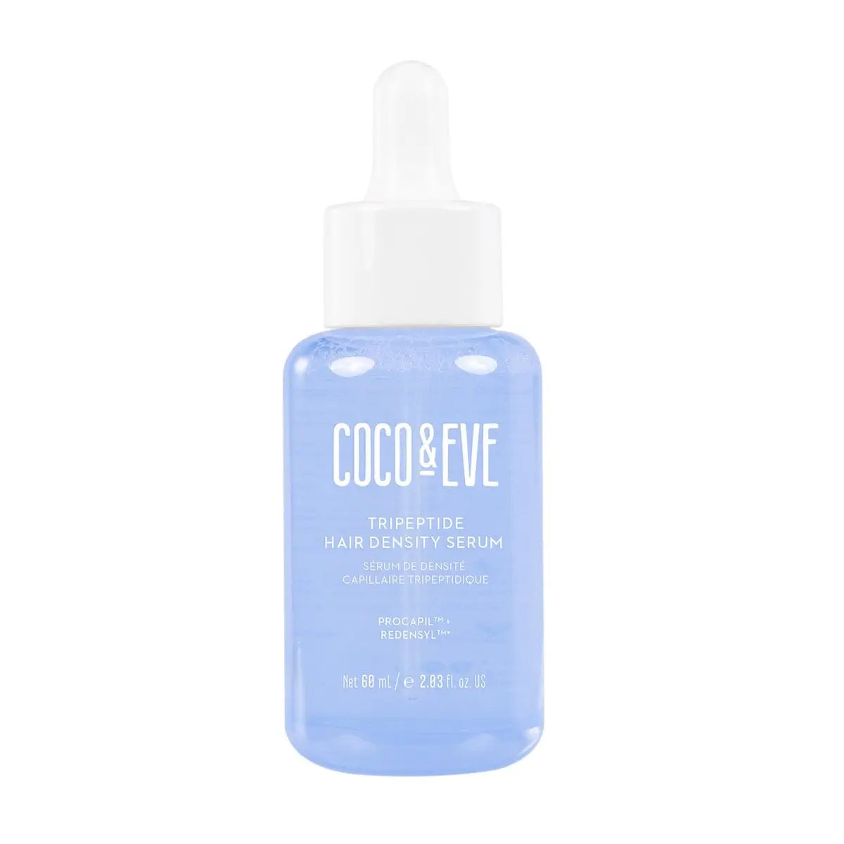 Coco & Eve Boost Therapy Tripeptide Hair Density Serum - Thicker, Fuller Hair, Anti-Hair Loss & Shedding, Lightweight Scalp Treatment with Biotin & Caffeine (2.03 Fl Oz) Avelisse