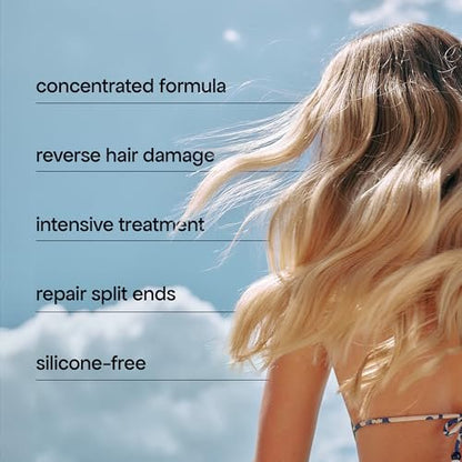 BONDIBOOST Rapid Repair Bond Builder + Leave-In Hair Treatment for Dry Damaged Hair, 3.38 fl oz - Strengthens & Restores for Healthier, Shinier Results Avelisse