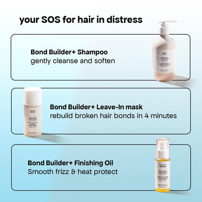 BONDIBOOST Rapid Repair Bond Builder + Leave-In Hair Treatment for Dry Damaged Hair, 3.38 fl oz - Strengthens & Restores for Healthier, Shinier Results Avelisse