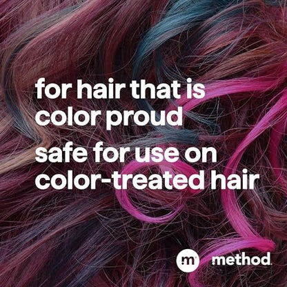 Method Color Protect Shampoo, Mindful Matcha – Safe for and Protects Color-Treated Hair, with Strengthening Peptide – Sulfate Free, Paraben Free & Silicone Free – 14 oz