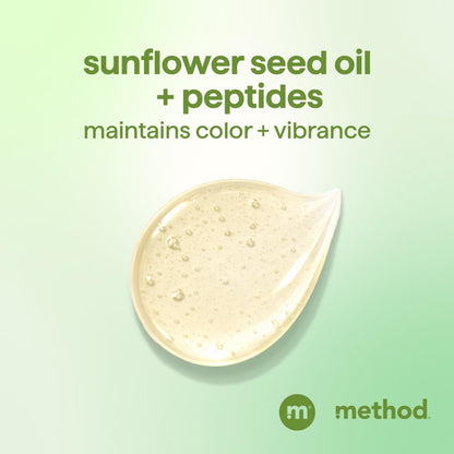 Method Color Protect Shampoo, Mindful Matcha – Safe for and Protects Color-Treated Hair, with Strengthening Peptide – Sulfate Free, Paraben Free & Silicone Free – 14 oz