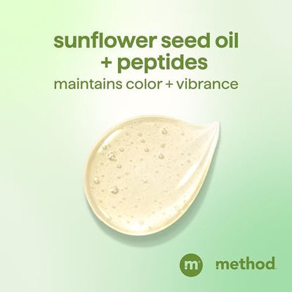 Method Color Protect Shampoo, Mindful Matcha – Safe for and Protects Color-Treated Hair, with Strengthening Peptide – Sulfate Free, Paraben Free & Silicone Free – 14 oz