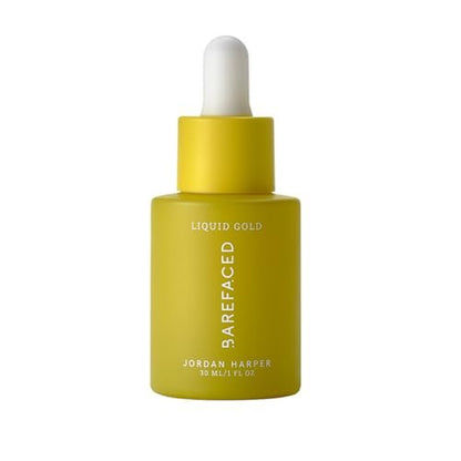 Barefaced Liquid Gold 1 Fl Oz - 15% Vitamin C Serum with Hyaluronic Acid & Vitamin E for Anti-Aging, Hydration, Antioxidant Formula, Reduces Dark Spots, Acne & Wrinkles Avelisse
