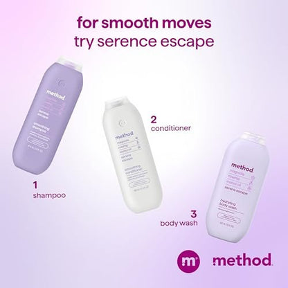 Method Smoothing Conditioner, Serene Escape – Nourishing Sulfate-Free Conditioner for Curly Hair, 13.5 oz