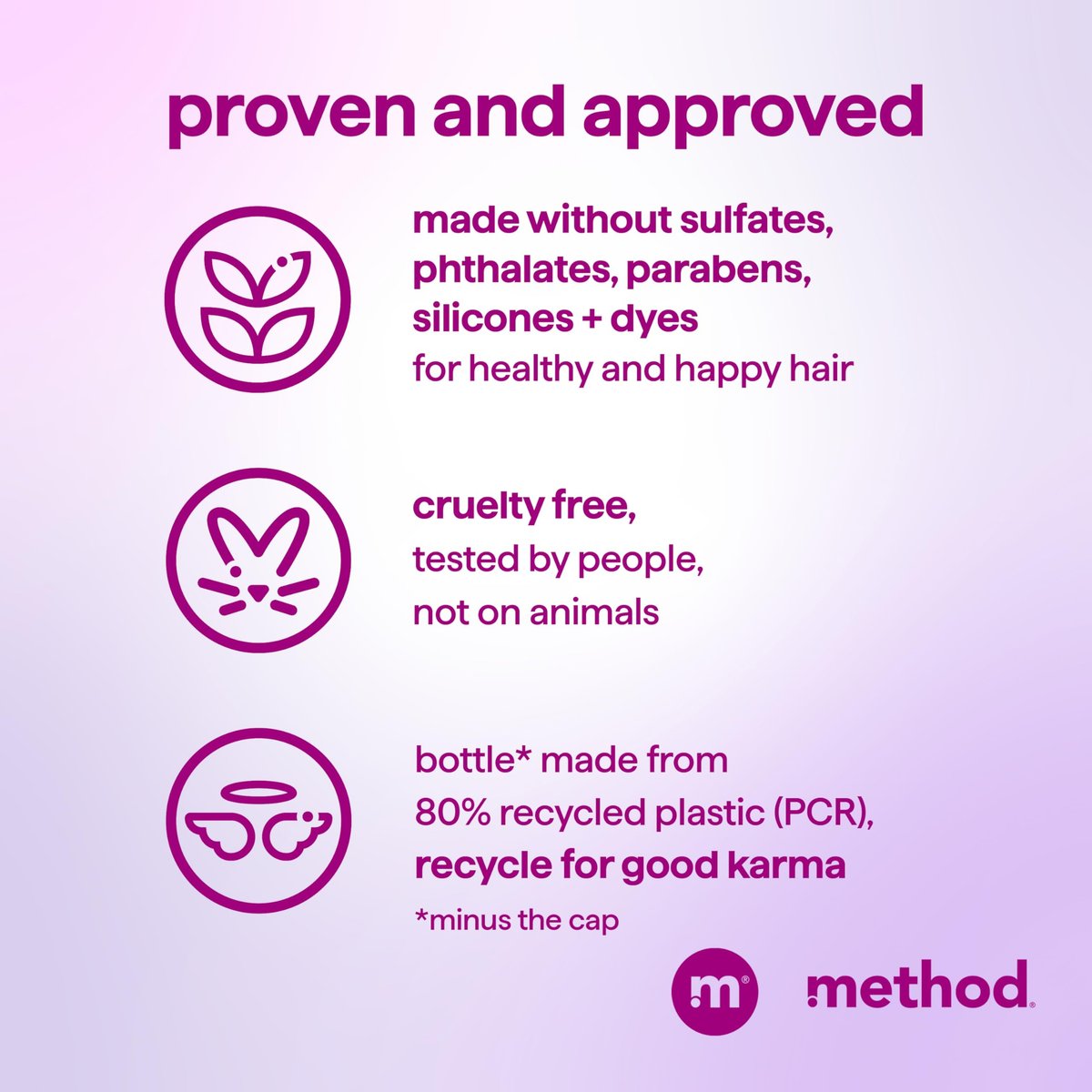 Method Smoothing Conditioner, Serene Escape – Nourishing Sulfate-Free Conditioner for Curly Hair, 13.5 oz - görsel 11